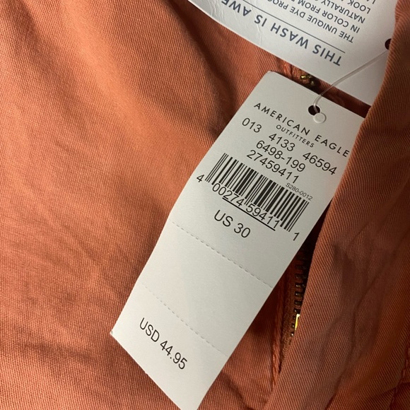 NEW Size 30 American Eagle Next Level Flex Peach Shorts - Picture 4 of 5